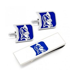 Duke University Blue Devils Cufflink and Money Clip Gift SetDuke University Blue Devils Cufflink and Money Clip Gift Set